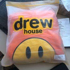 Drew House Authentic Mascot Hoodie Orange